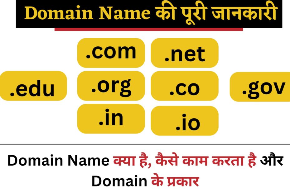 Domain Name क्या है, कैसे काम करता है